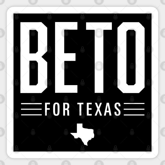 Beto O'Rourke For Texas 2022 Election | Vote Beto Orourke 2022 Texas Governor Campaign T-Shirt Magnet by BlueWaveTshirts